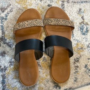 Cheetah sandals